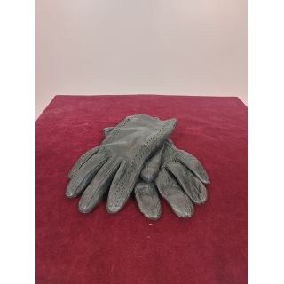 Rękawiczki skórzane czarne 
