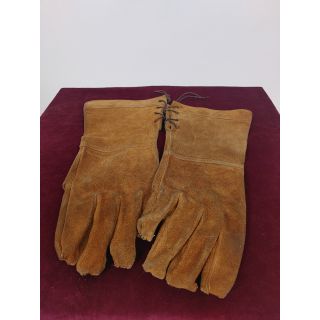 Rękawiczki duże zamszowe 'Leather Gloves' Iron Fortress
