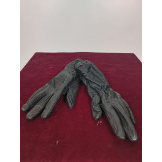 Rękawiczki z eko skóry, z ciepłą podszewką