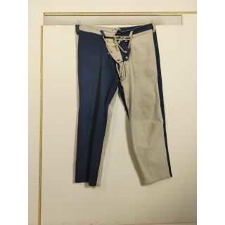 Spodnie beżowo-niebieskie Mytholon
