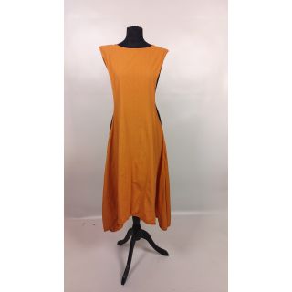 Sukienka pomarańczowa, bawełniana