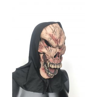 Maska dioboła/ wampira na czarnym materiale