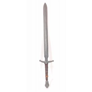 Miecz stary długa rękojeść brązowa, 115 cm