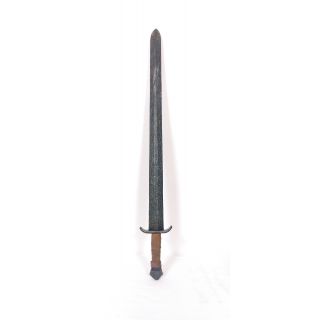 Miecz z krótkim jelcem, brązowa rękojeść 95cm