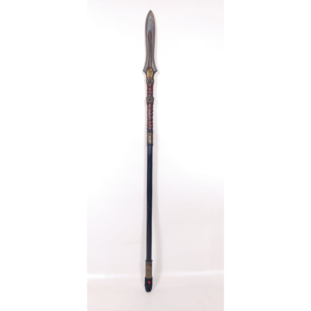 Włócznia Iron Fortress 'Ancient spear' 190cm, wzorki przy ostrzu