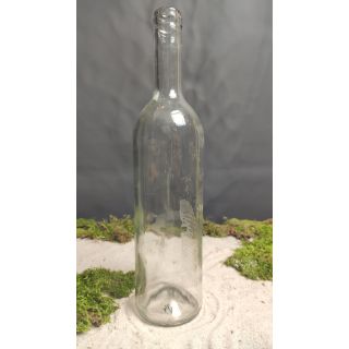 Butelka szklana wysoka