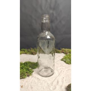 Butelka szklana trapezowa