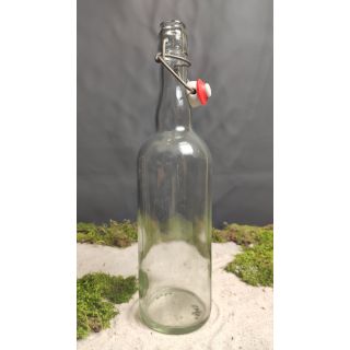 Butelka szklana z zamknięciem