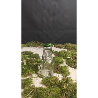 Butelka przeźroczysta mała na zamknięcie
