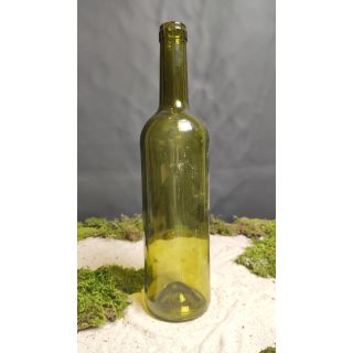 Butelka opalana zielona na wino