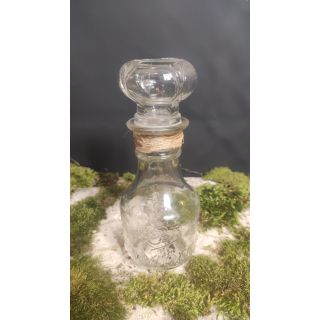 Butelka kryształowa z korkiem