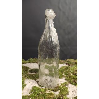 Butelka na świeczki przeźroczysta wysoka, prostokątna