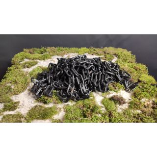 Łańcuchy długie - plastikowy czarny