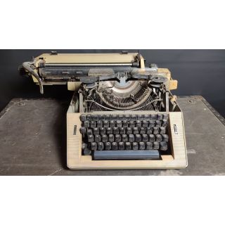 Maszyna do pisania Optima beżowa